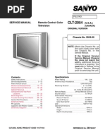 TV LCD Sanyo CLT 2054