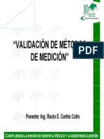 Validacionde Metodosde Medicion