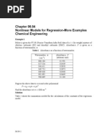 Regression Examples PDF