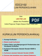 Kurikulum Persekolahan Dpli