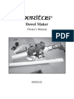 Dowel Maker Instruction