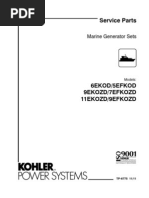 Kohler - 6ekod, 9-11ekozd, 5efkod, 7-9efozd, Parts