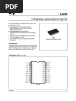 Triple High-Side Mosfet Driver: Description