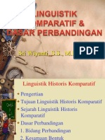 Linguistik Komparatif & Dasarperbandingan