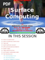 Surface Computing