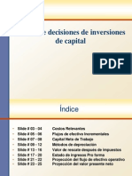 Toma de Decisiones de Inversiones de Capital