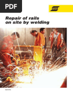 Repair of Rails On Site by Welding XA00127720