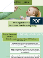 Makanan Pendamping ASI (Air Susu Ibu) Atau MP-ASI