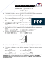 Iit Jee 2005 Maths QP (Screening)