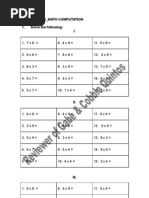 Grade2 2nd Q Math Computation