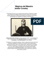 Teoremas Mágicos Del Maestro Therion Aleister Crowley