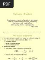 The Inverse Z-Transform