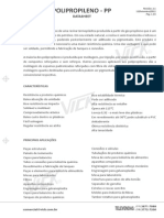 Datasheet Polipropileno PP