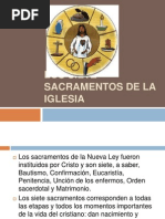 Los Siete Sacramentos de La Iglesia