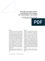 Para Além Da Prisão-Prédio - Periferias Como Campos de Concentração A Céu Aberto