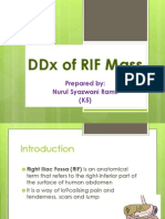 DDX of RIF Mass (Syazwani)