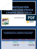 Planificacion P.F. Cadete