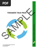 Toolbox Talk Pack