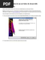 Instalación de Un Servidor de Desarrollo