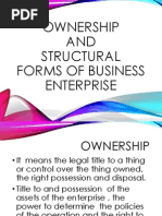 Types of Business Sole Proprietorship Parntership Corporation Types of Partnership