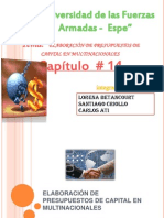 Elaboración de Presupuestos de Capital en Multinacionales