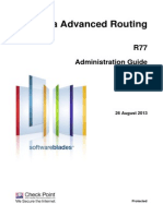 CP R77 Gaia Advanced Routing AdminGuide PDF