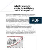 A População - Crescimento, Distribuição, Estrutura e Movimentos