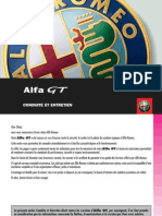 Bedienungsanleitung Alfa GT PDF