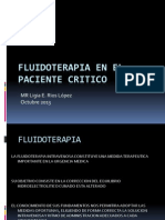 Fluidoterapia en El Paciente Critico