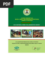 Micro, Small and Medium Enterprises Survey in Nigeria by Smedan