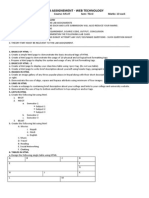 Lab Assignment Mscit III