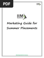 Marketing Guide For Summers