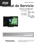 Panasonic Tc-l32x5x CH - km15 Tc-l32x5l Tc-l32x5h CH - km16 Led LCD TV