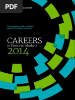 Careers in Financial Markets 2014 (Efinancialcareers)