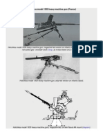 Hotchkiss Model 1930 Heavy Machine Gun (France)