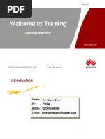 Welcome To Training: Opening Ceremony