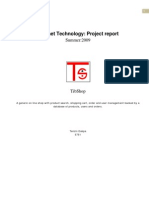 Project Report TIBSHOP