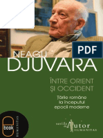 DEMO Djuvara Neagu Intre Orient Si Occident