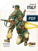 Bolt Action - Basic Italian Army List