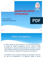 Fabricación de Lentes Oftálmicas