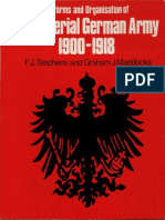 Almark Publications - Uniforms and Organisation of The Imperial German Army 1900-1918