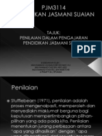 PJM3114 Penilaian Dalam Pengajaran Dan Pembelajaran PJ Suaian