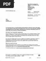 HMRC Letter Regarding Swiss Accounts