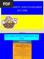 Food Adulteration and Food Safety