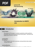 CFX-Intro 14.5 L05 PostProcessing