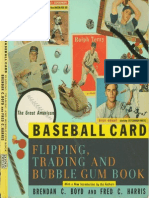 Baseball Card Flipping Trading & Bubble Gum Book