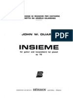 Duarte - Insieme Op.72