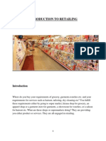 Introduction To Retailing... A Need of Market