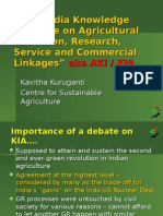 " U.S.-India Knowledge Initiative On Agricultural Education, Research, Service and Commercial Linkages" Aka Aki / Kia