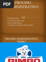 Proyecto Proceso Administrativo Bimbo